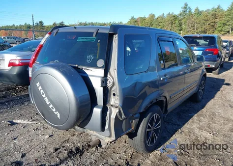 2005 Honda Cr-V Se из США, поврежденный, VIN SHSRD78995U317090